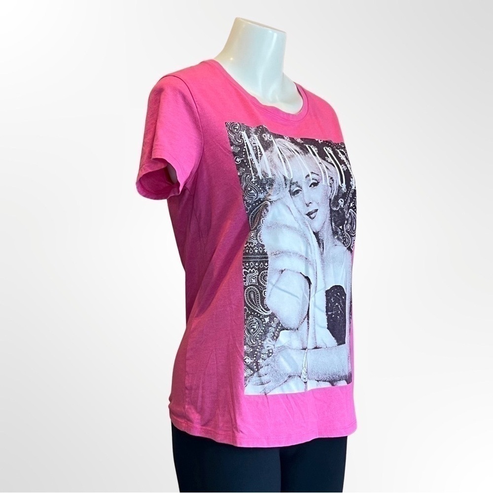 Marilyn Monroe Pink T Shirt - Picture 3 of 5